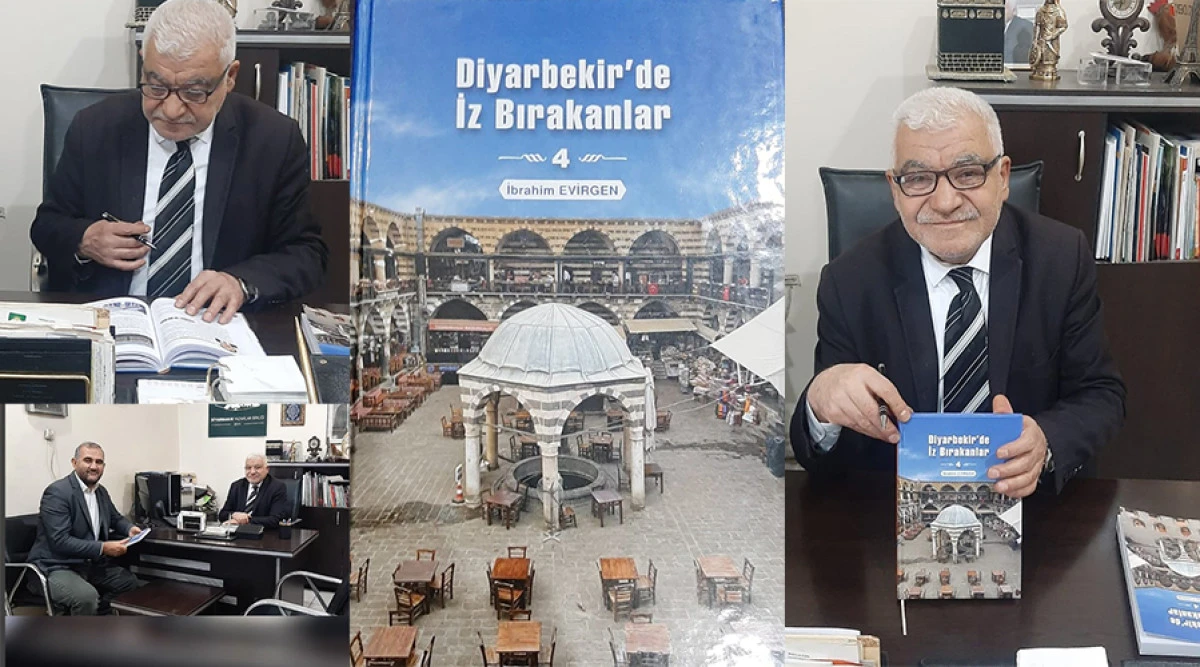 DİYARBAKIR'DA İZ BIRAKANLARI KİTAPLAŞTIRDI