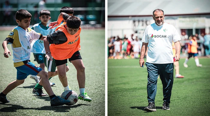 DOĞU'DA BİNLERCE &Ccedil;OCUĞUN HAYALİ FUTBOL. IĞDIR'DA FUTBOLCU SE&Ccedil;MELERİNE REKOR KATILIM