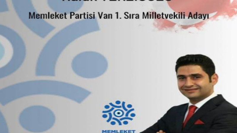 VAN MİLLETVEKİLİ ADAYI TERZİOĞLU: “GELECEĞE DÜRÜST VE AHLAKLI BİR SİYASETİ MİRAS BIRAKACAĞIZ”