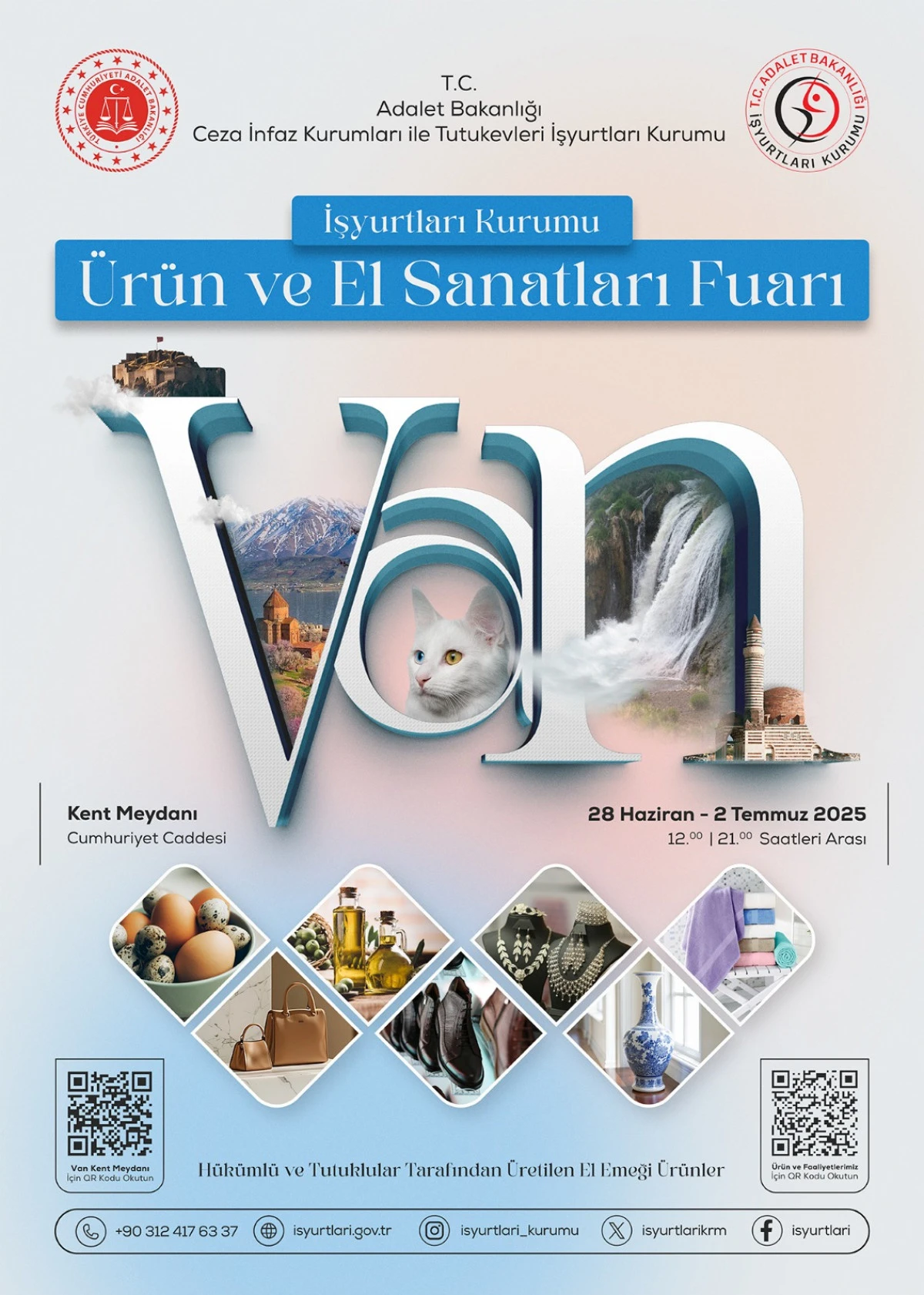 İŞYURTLARI ÜRÜN VE EL SANATLARI FUARI VAN’DA İLK KEZ DÜZENLENECEK 