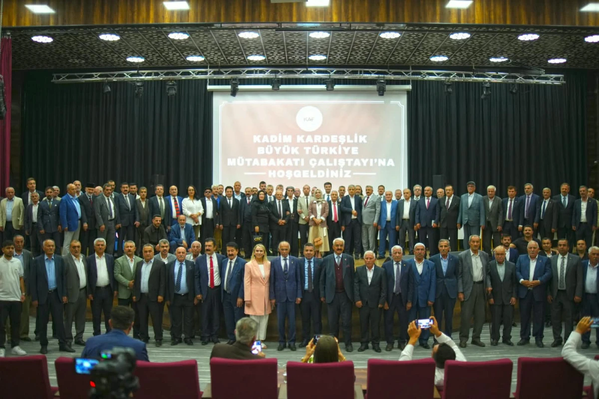 KADİM KARDEŞLİK B&Uuml;Y&Uuml;K T&Uuml;RKİYE MUTABAKATI &Ccedil;ALIŞTAYI