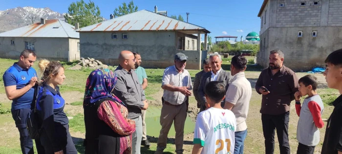 ŞAFAK MAHALLESİ&rsquo;NDE AHIR TESPİT &Ccedil;ALIŞMASI YAPILDI