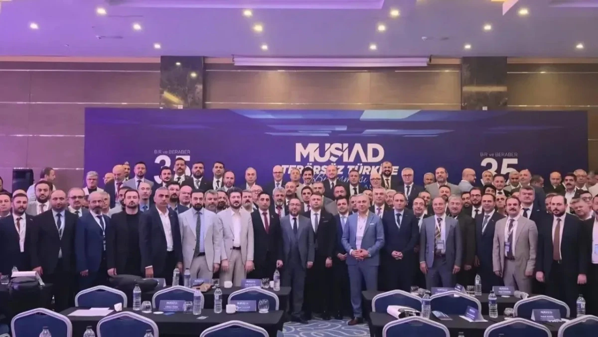 TERÖRSÜZ TÜRKİYE YOLCULUĞUNA MÜSİAD’DAN TARİHİ KATKI